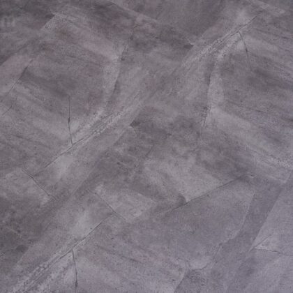 Виниловая плитка Vinilam Ceramo 61602 Серый бетон