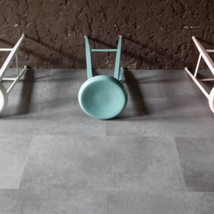 Виниловая плитка Vinilam Ceramo 61609 Цемент