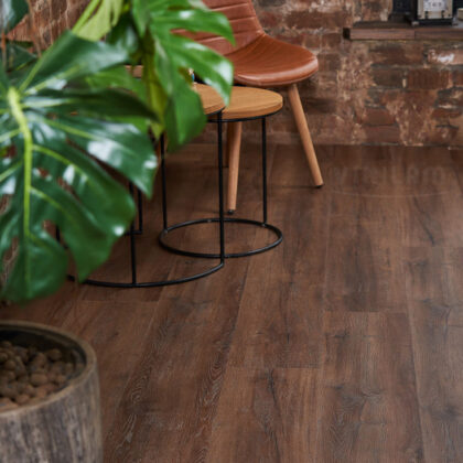 Виниловая плитка Vinilam Ceramo 8885-EIR Дуб Берн