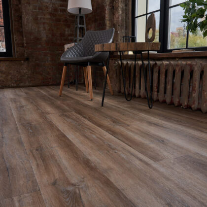 Виниловая плитка Vinilam Ceramo 8895-EIR Дуб Биль