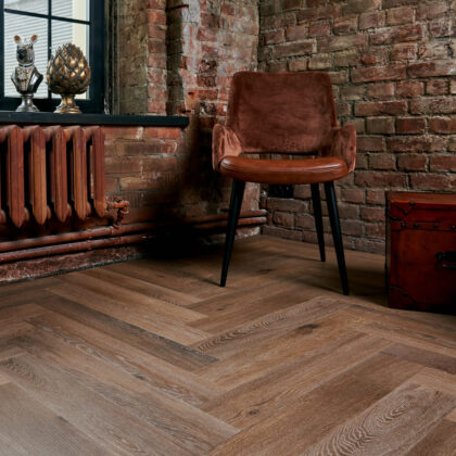 Виниловый ламинат Vinilam Parquet Herringbone IS11199 Венецианский паркет