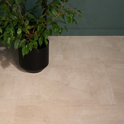 Виниловая плитка Vinilam Ceramo XXL Stone 71615 Бетон белый