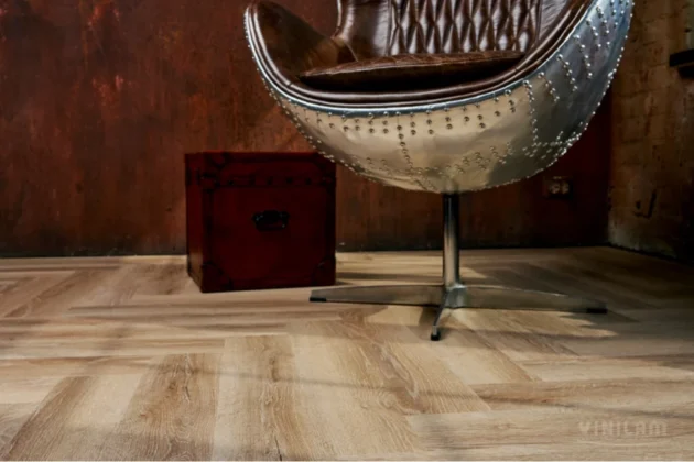 Купить Кварц-виниловая плитка Vinilam Parquet Herringbone Glue IS11166 Паркет Классический. С доставкой по России. Самовывоз со склада в Москве.
