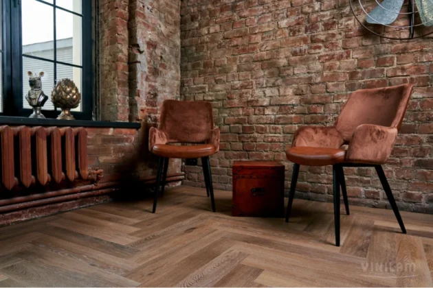 Купить Кварц-виниловая плитка Vinilam Parquet Herringbone Glue IS11199 Паркет Венецианский. С доставкой по России. Самовывоз со склада в Москве.