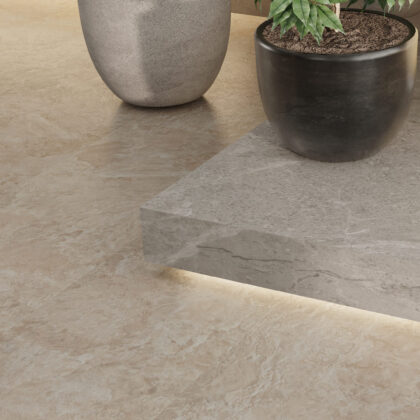 Кварц-виниловый ламинат Vinilam Ceramo Stone 81222 Аравийский камень
