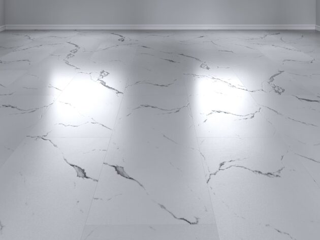 Кварц-виниловый ламинат Vinilam Ceramo Stone 83444 Итальянский мрамор