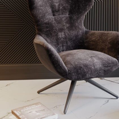 Кварц-виниловый ламинат Vinilam Ceramo Stone 83444 Итальянский мрамор