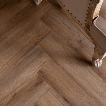 SPC ламинат Vinilpol Herringbone 9933 Паркет Франческо