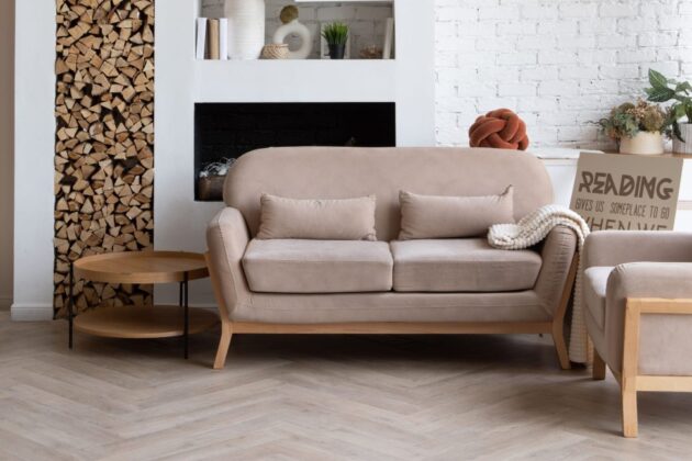 SPC ламинат Vinilpol Herringbone 9944 паркет Палладио