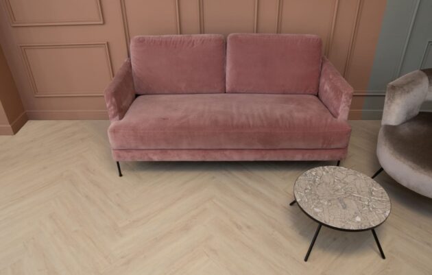 SPC ламинат Vinilpol Herringbone 9966 Паркет Руссо