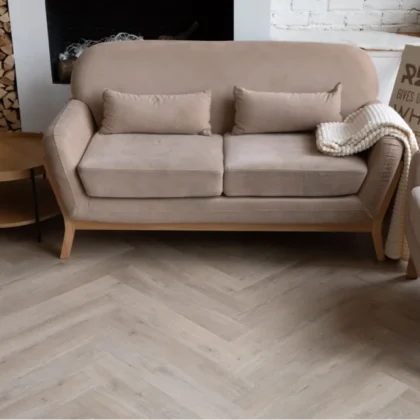 Кварц-виниловая плитка Vinilpol Herringbone Glue 9944 Паркет Палладио